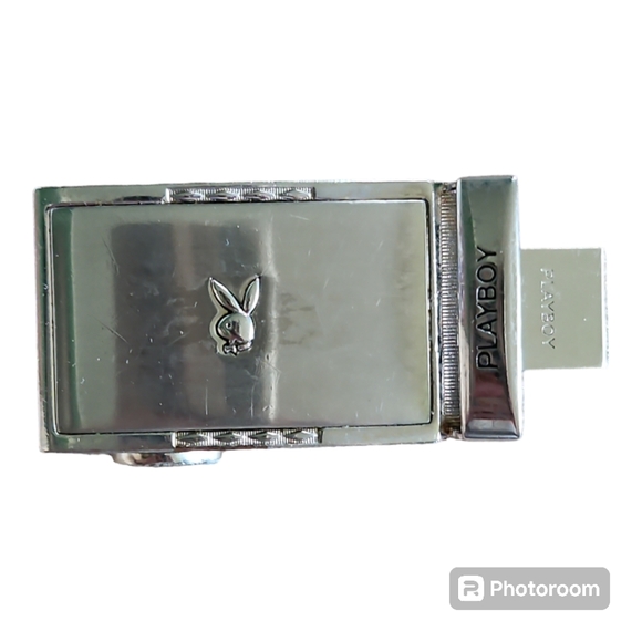 PLAYBOY Other - Vintage Stainless Steel Playboy Belt Buckle